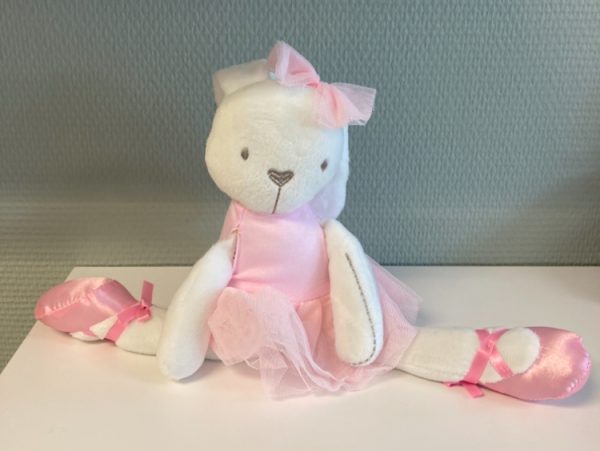 Leuke knuffel heerlijk zacht ballerina