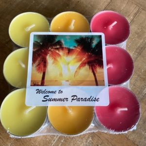 Waxine lichtjes Summer Paradise