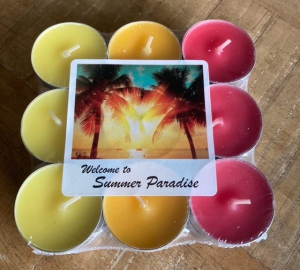 Waxine lichtjes Summer Paradise