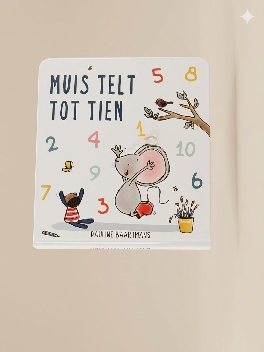 Boekje Muis telt tot tien van Pauline Baartmans