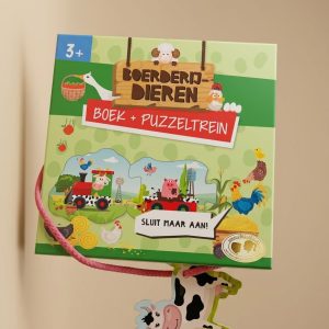 Boerderij Puzzeltrein voorlees  doe boekje