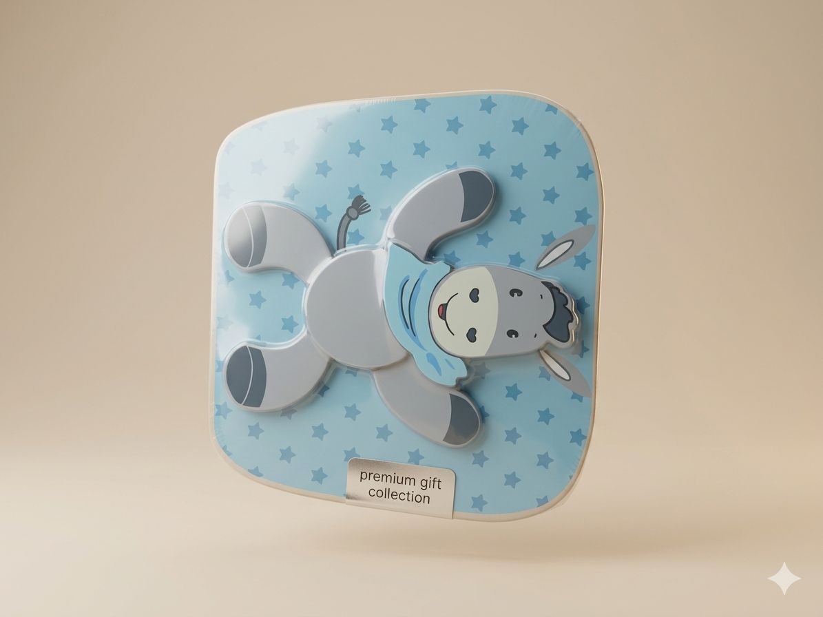 Happy People vormen puzzel ezel